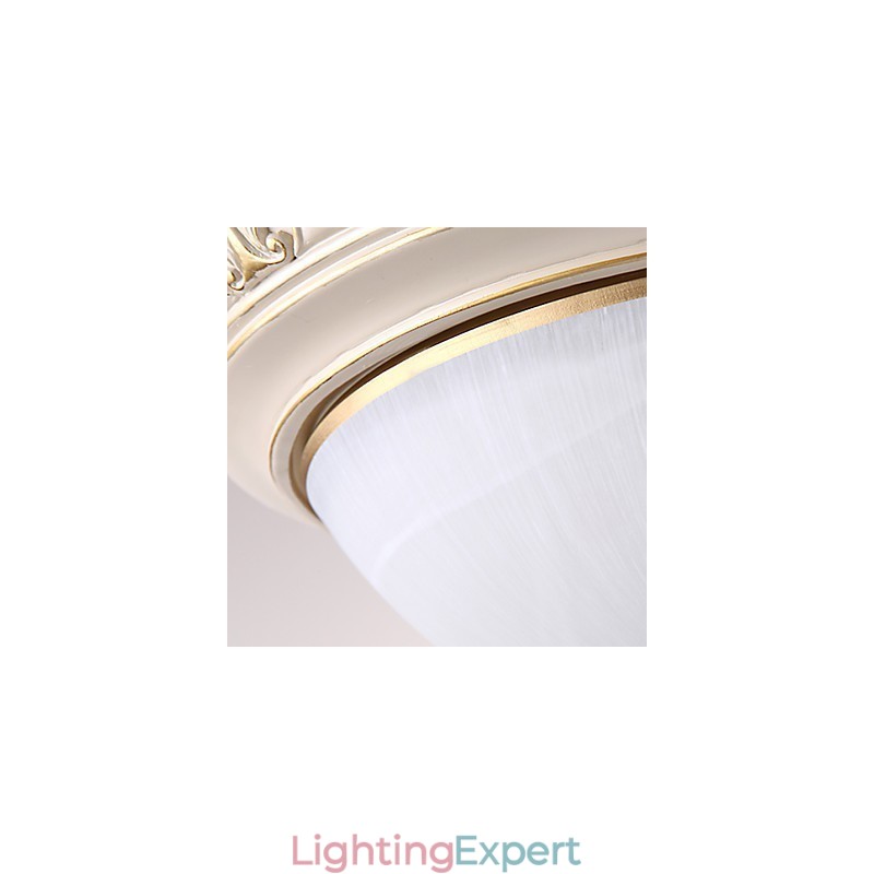 Flush Mount Crystal Traditional Classic Resin