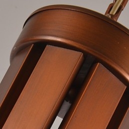 Traditional Classic Retro Mini Style Painting Metal Chandelier
