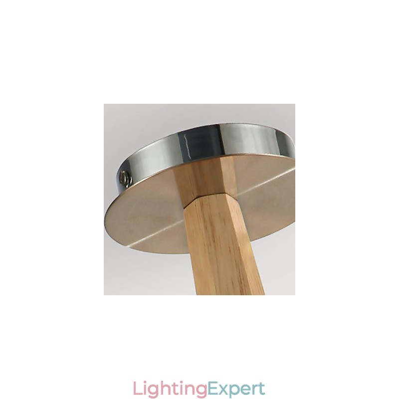Flush Mount Mini Style Modern Contemporary Wood
