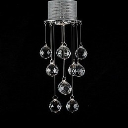 Modern Crystal Flush Mount Light