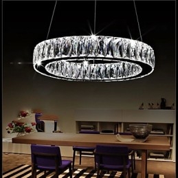 Crystal Chandelier Lights Lighting Modern Single Rings K9 Large Crystal Indoor Ceiling Light Fixtures