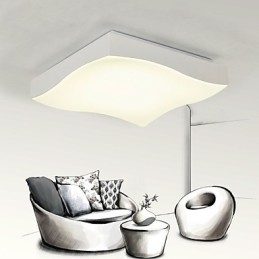 Ceiling Lamp 1 Light Modern Simple Artistic
