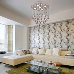 Crystal Chandelier with 5 lightsoque Design (K9 Crystal)