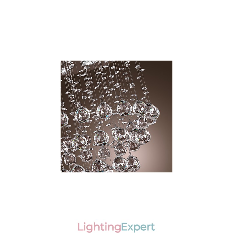 Crystal Chandelier with 5 lightsoque Design (K9 Crystal)