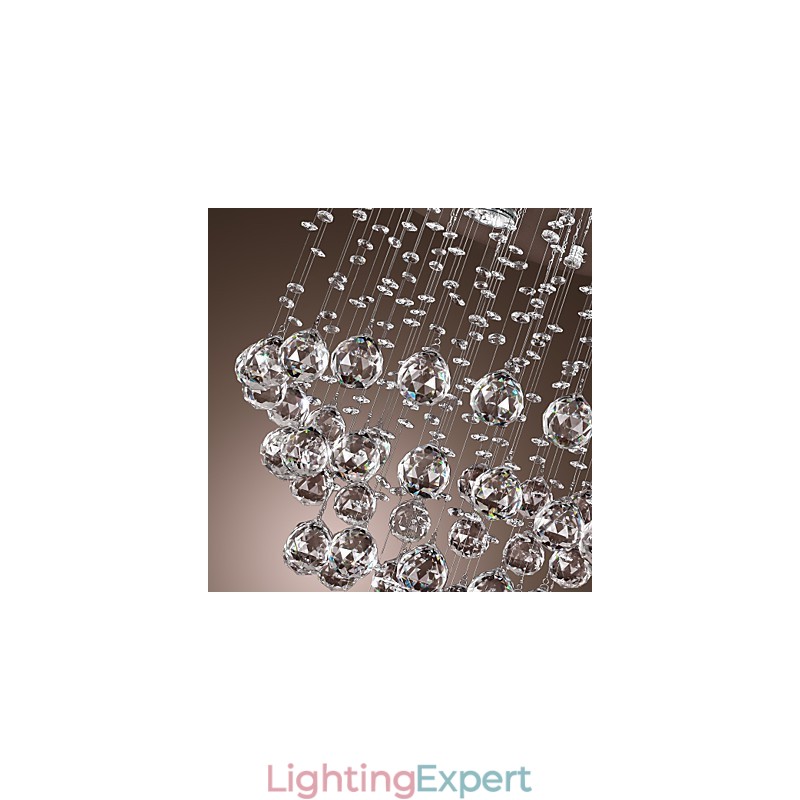 Crystal Chandelier with 5 lightsoque Design (K9 Crystal)