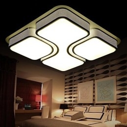 Modern Contemporary Traditional Classic Electroplated Metal Flush Mount