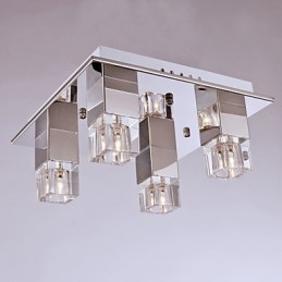 Flush Mount Mini Style Modern Contemporary Metal