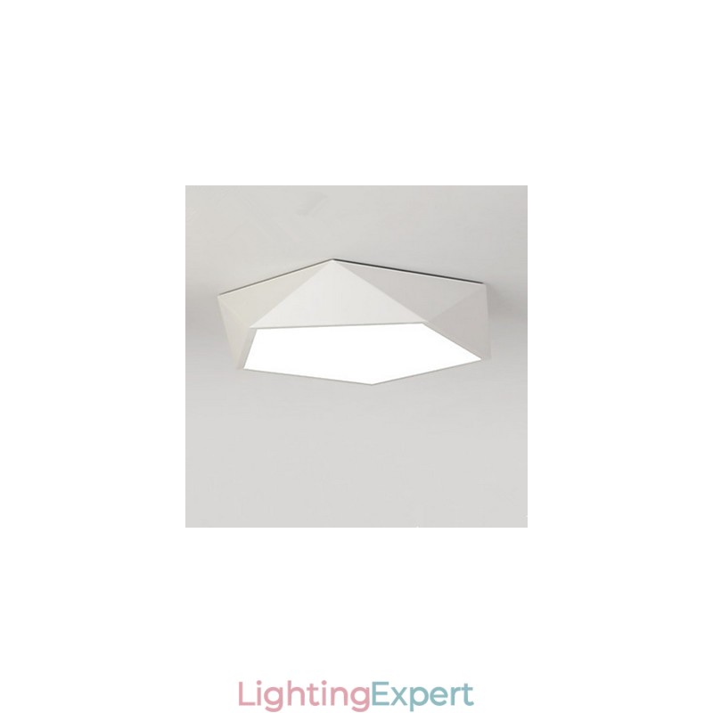 Modern Contemporary Painting Metal Flush Mount