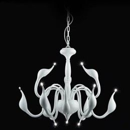 Modern Contemporary Painting Metal Chandelier Pendant Light