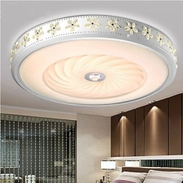 Modern Contemporary Crystal Others Metal Flush Mount