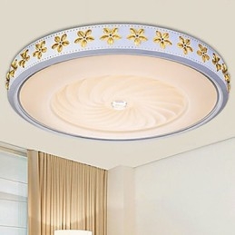 Modern Contemporary Crystal Others Metal Flush Mount