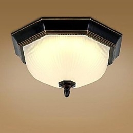 Traditional Classic Retro Mini Style Others Metal Flush Mount