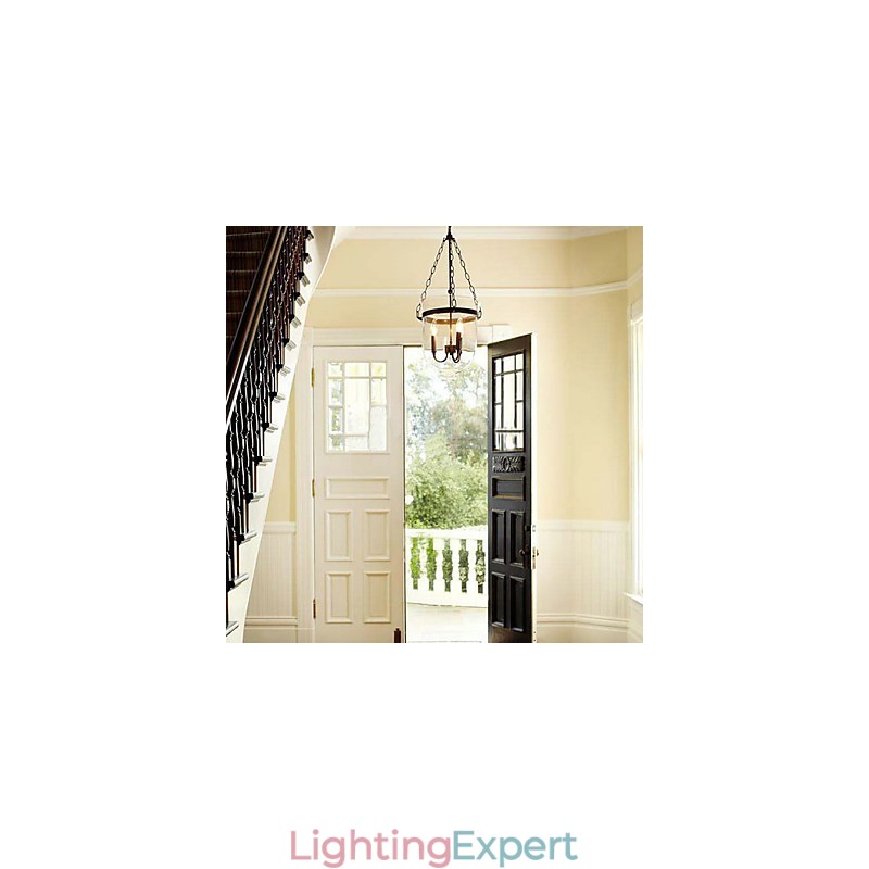 Traditional Classic Vintage Mini Style Electroplated Chandelier
