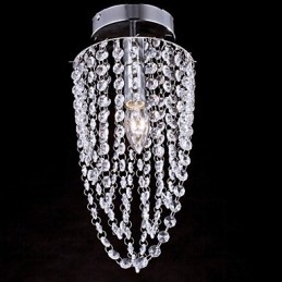 Flush Mount Crystal Modern Contemporary Outdoors Metal