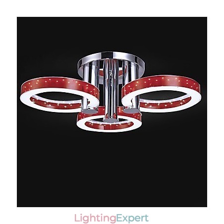 Modern Contemporary Chrome Metal Flush Mount Modern Contemporary Chrome Metal Flush Mount