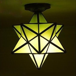 Artistic Individuality Creative Porch Modern Stars Absorb Dome Light Lamp