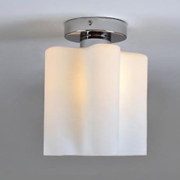 20*22CM 10 15㎡Single Head Lamps And Lanterns Glass Clouds Absorb Dome Light Pendant Light