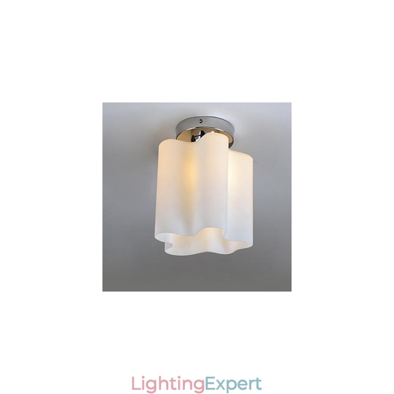20*22CM 10 15㎡Single Head Lamps And Lanterns Glass Clouds Absorb Dome Light Pendant Light
