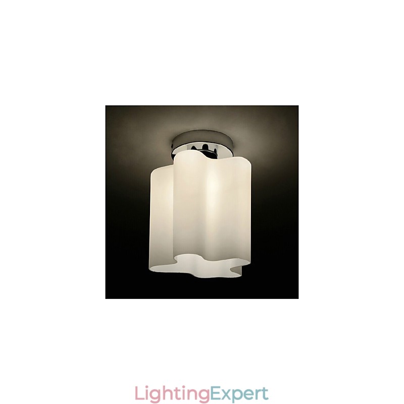 20*22CM 10 15㎡Single Head Lamps And Lanterns Glass Clouds Absorb Dome Light Pendant Light
