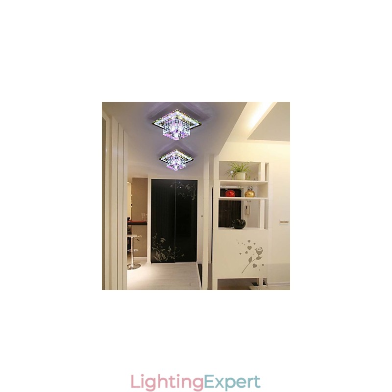 Crystal Ceiling Lamp Spotlight SMD 3W Creative Lamp Tube Light Colorful Color Dome Light