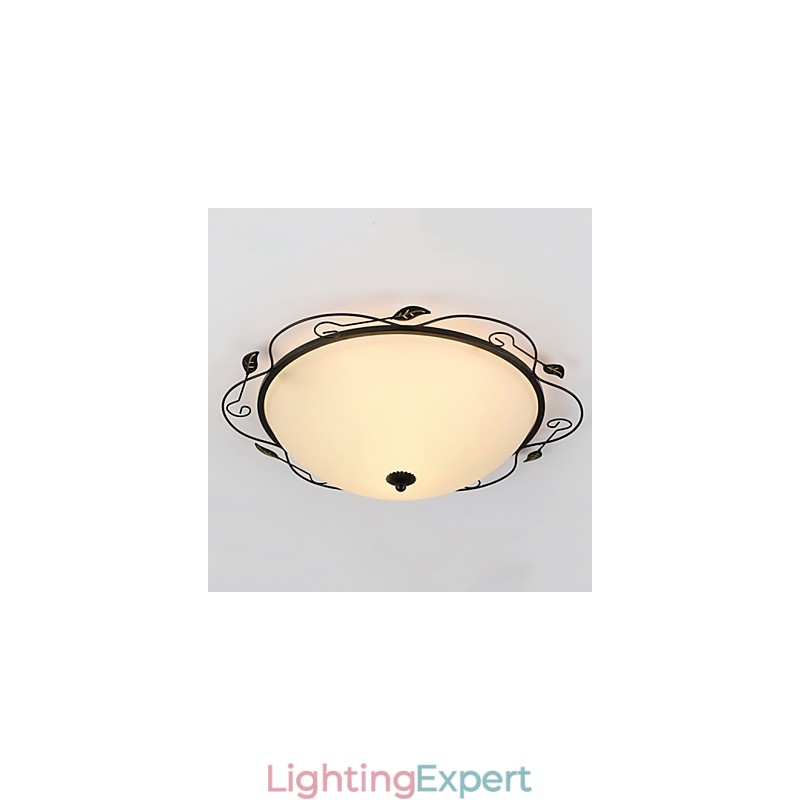32CM Europe Type Style Rural Classical Absorb Dome Light Lamp