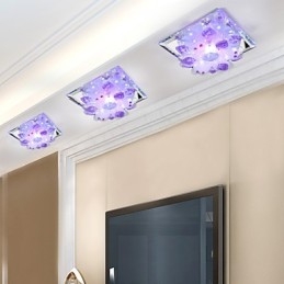 Square Smallpox Lamp Light Crystal Light Creatives Dome Light Tube Lamp Light