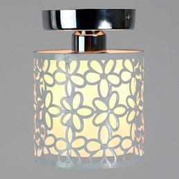 Modern Contemporary Mini Style Painting Metal Flush Mount