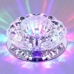 Crystal Ceiling Lamp Spotlight SMD 3W Creative Lamp Absorb Dome Light