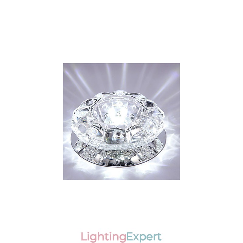 Crystal Ceiling Lamp Spotlight SMD 3W Creative Lamp Absorb Dome Light