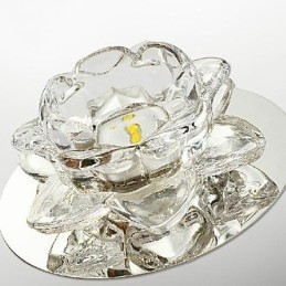 Modern Contemporary Crystal Mini Style Electroplated Metal Flush Mount