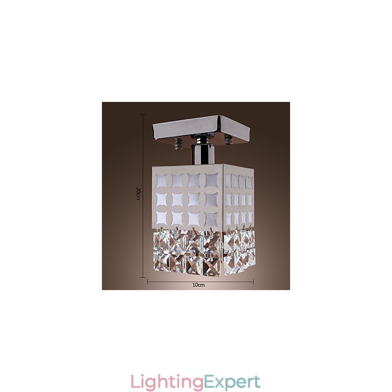 Mini Style Electroplated Flush Mount