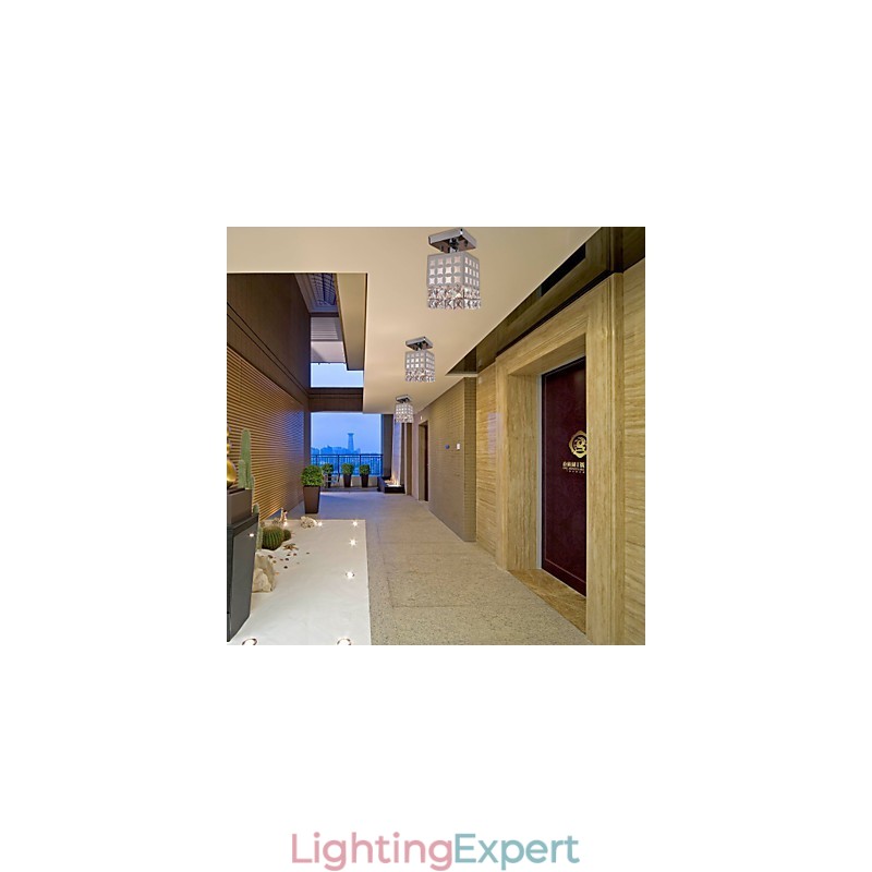 Mini Style Electroplated Flush Mount