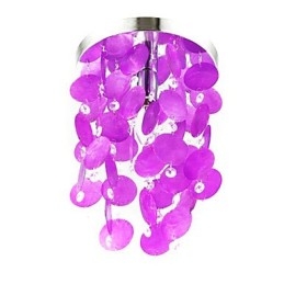 Modern Contemporary Mini Style Electroplated Flush Mount