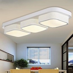 Modern Contemporary Metal Flush Mount