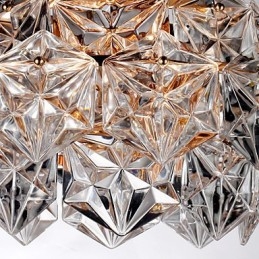 Modern Contemporary Crystal Others Crystal Chandelier Pendant Light Flush Mount