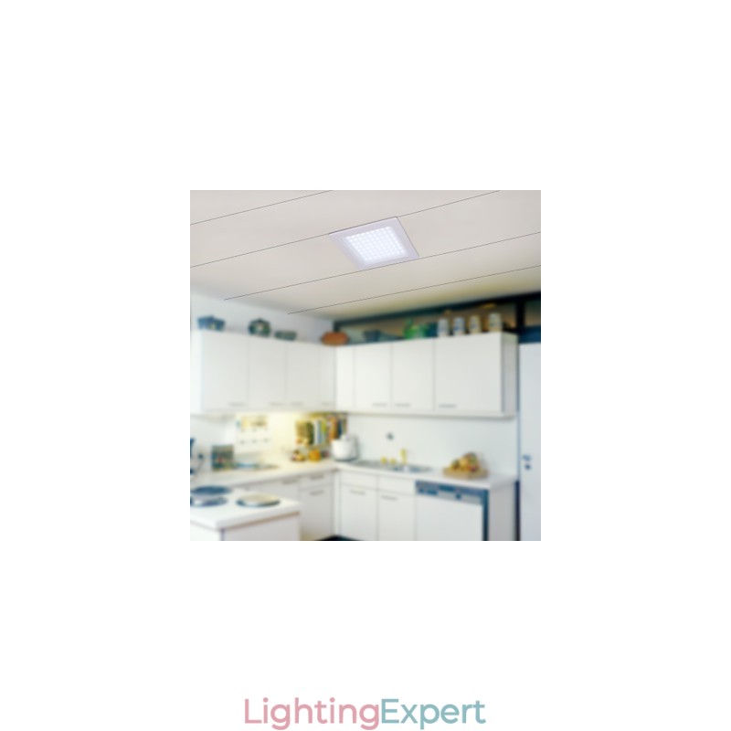 Modern Contemporary Mini Style Electroplated Plastic Flush Mount
