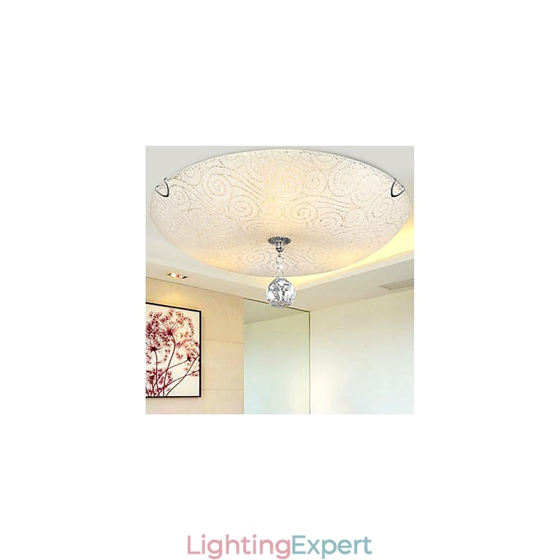 Crystal Flush Mount Light