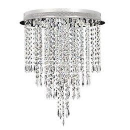 Modern Contemporary Crystal Chrome Crystal Flush Mount Kids