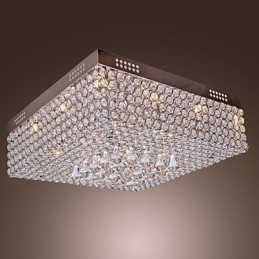 Crystal Beaded Ceiling Light with 45 Colourfuls