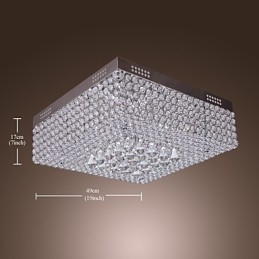 Crystal Beaded Ceiling Light with 45 Colourfuls