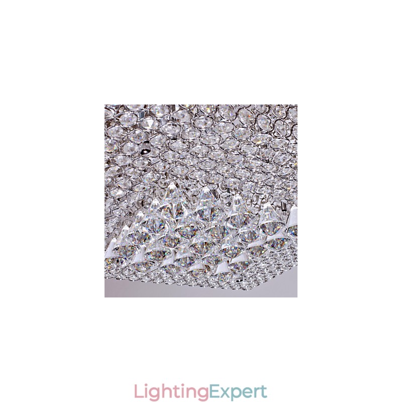 Crystal Beaded Ceiling Light with 45 Colourfuls