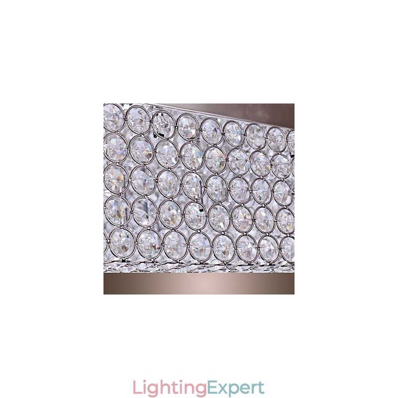 Crystal Beaded Ceiling Light with 45 Colourfuls