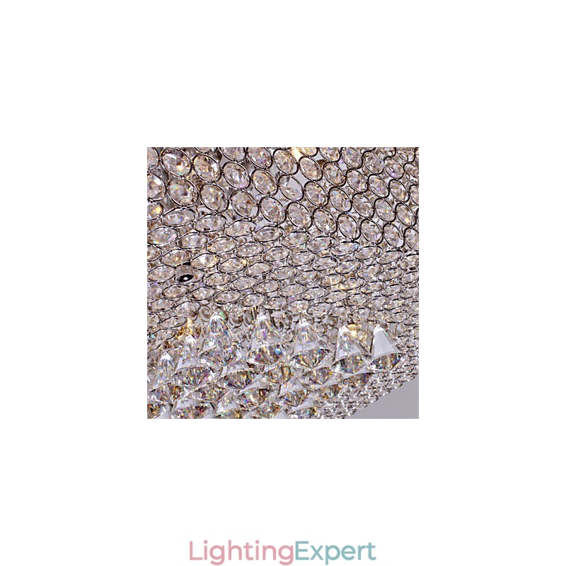 Crystal Beaded Ceiling Light with 45 Colourfuls