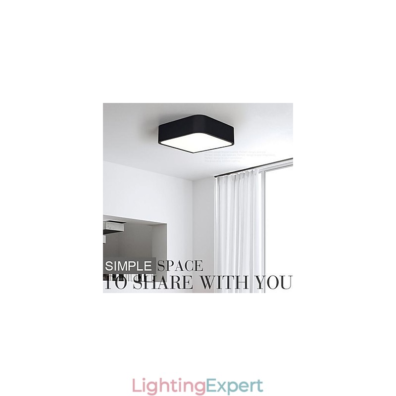 Modern Contemporary Painting Metal Flush Mount Light
