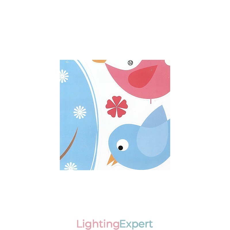 Creative 3 D Wall Paper Wall Lamp Modern Night Light Can Remove The Wall Stickers Lights