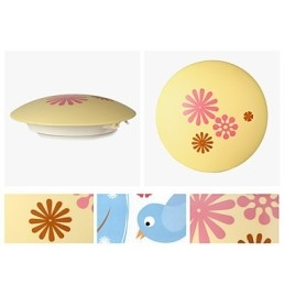 Creative 3 D Wall Paper Wall Lamp Modern Night Light Can Remove The Wall Stickers Lights