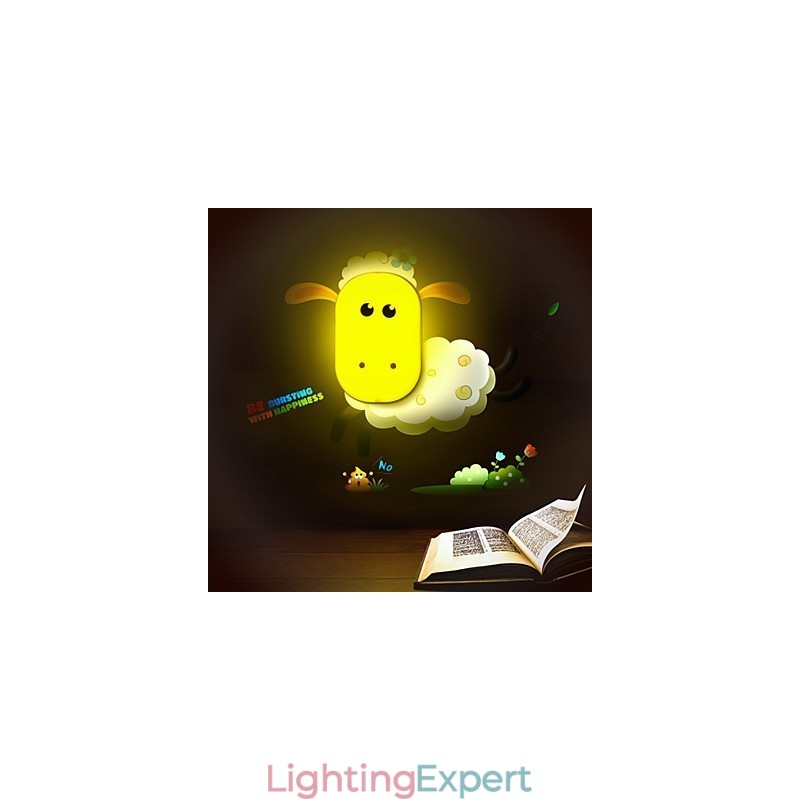 9*6*Fun To Play With Creative Spirit Intelligent Light Control Small Night Light Children Wall Lamp Lights