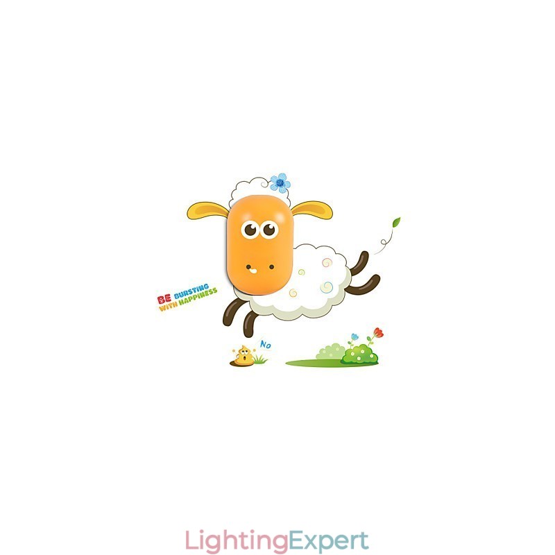 9*6*Fun To Play With Creative Spirit Intelligent Light Control Small Night Light Children Wall Lamp Lights