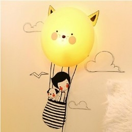 Wall Sconces Modern Contemporary Creative 3D Wall Paper Wall Lamp Light