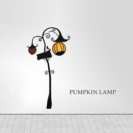 Pumpkin High Temperature Resistant Plastic Light And Creative 3D Wall Paper Wall Lamp